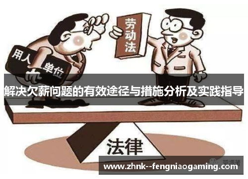 解决欠薪问题的有效途径与措施分析及实践指导